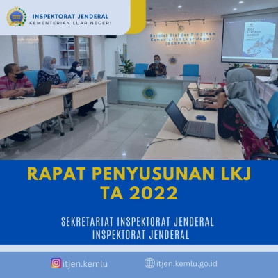 Rapat Penyusunan Laporan Kinerja Tahun Anggaran 2022 1