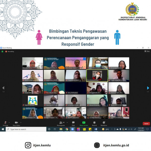 Partisipasi Auditor Kemenlu pada Bimbingan Teknis Pengawasan