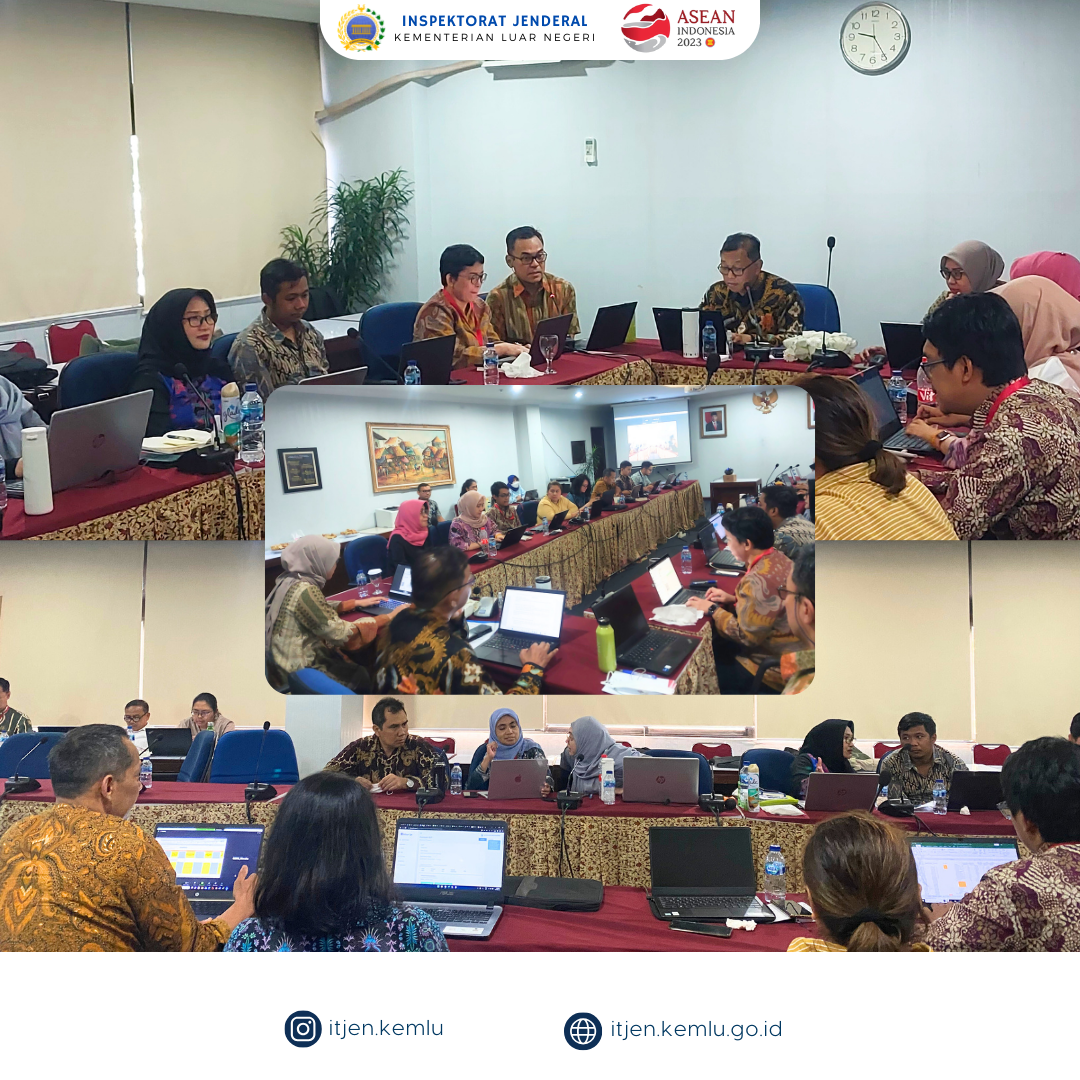 Bimbingan Teknis Pengisian E-Kinerja Pegawai Inspektorat Jenderal Kementerian Luar Negeri