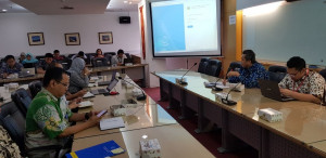 Bimbingan Teknis Layanan Terpadu di Inspektorat Jenderal, tanggal 23 April 2018